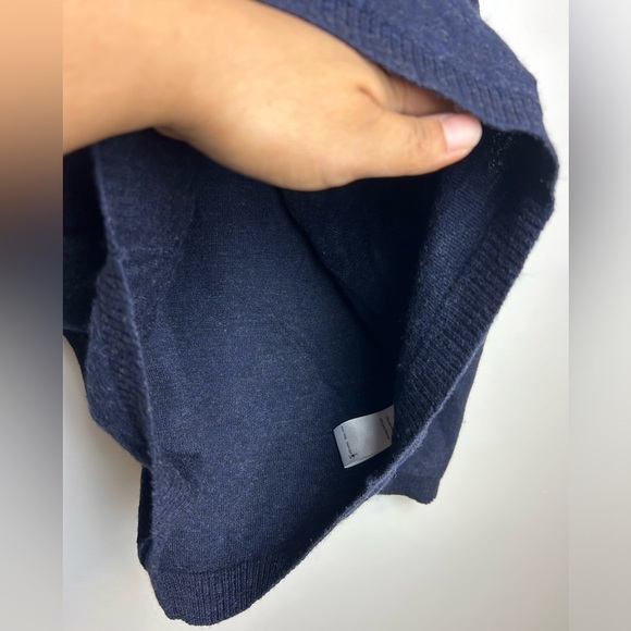 Smartwool Navy Blue 100% Merino Wool Sweatshirt Zip Men’s Size S minimalist - Picture 8 of 14